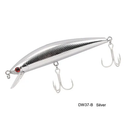 TSURINOYA DW37 Bearking тонущие приманки Minnow 120 мм 40 г тройные Крючки искусственные жесткие приманки Leurre Dur воблеры для ловли карпа - Цвет: B