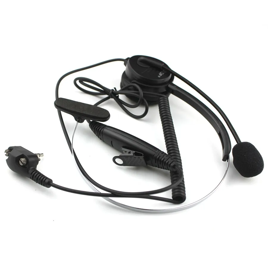 Headphone Single Headset Collar PTT With Microphone For Vertex Standard VX131 VX230 VX231 VX261 Walkie Talkie | Мобильные телефоны