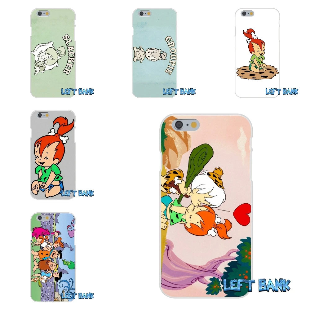 Flinstone галька Мягкий Силиконовый ТПУ Прозрачный чехол для iPhone 4 4S 5 5S 5C SE 6 6S 7 Plus |