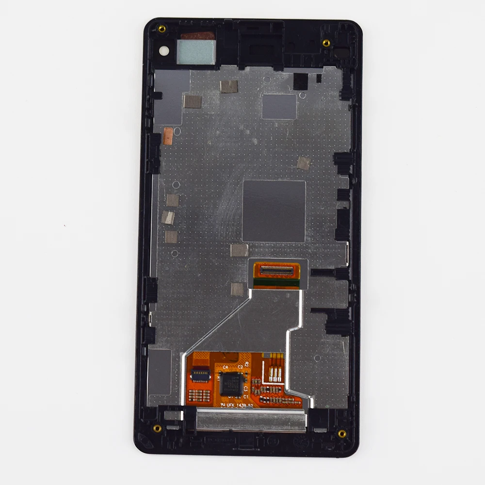 For Sony Xperia Z1 Mini Compact D5503 M51w LCD Display Monitor Screen Matrix Touch Digitizer Sensor Glass Panel Assembly Frame