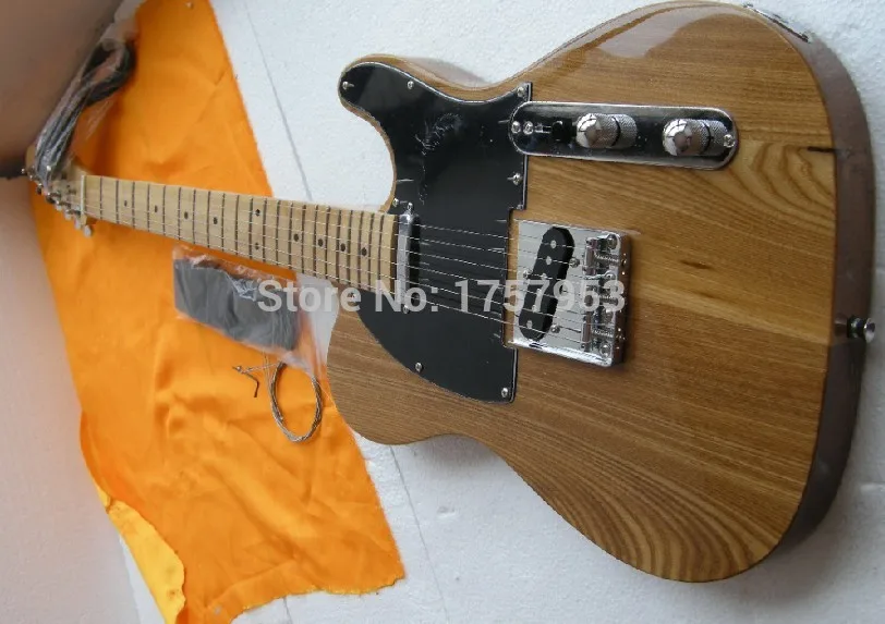 Прямая продажа с фабрики custom shop Новые Пользовательские Природа Дерево 6 Строки