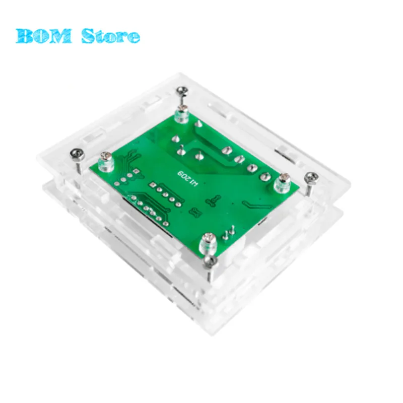 W1209 DC12V cool temp thermostat temperature control switch controller Acrylic Box only the box no with | Электроника
