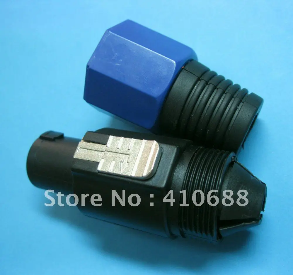 25 шт. синий цвет спикер совместимый аудио кабель 4 полюсный разъем 5284|connector