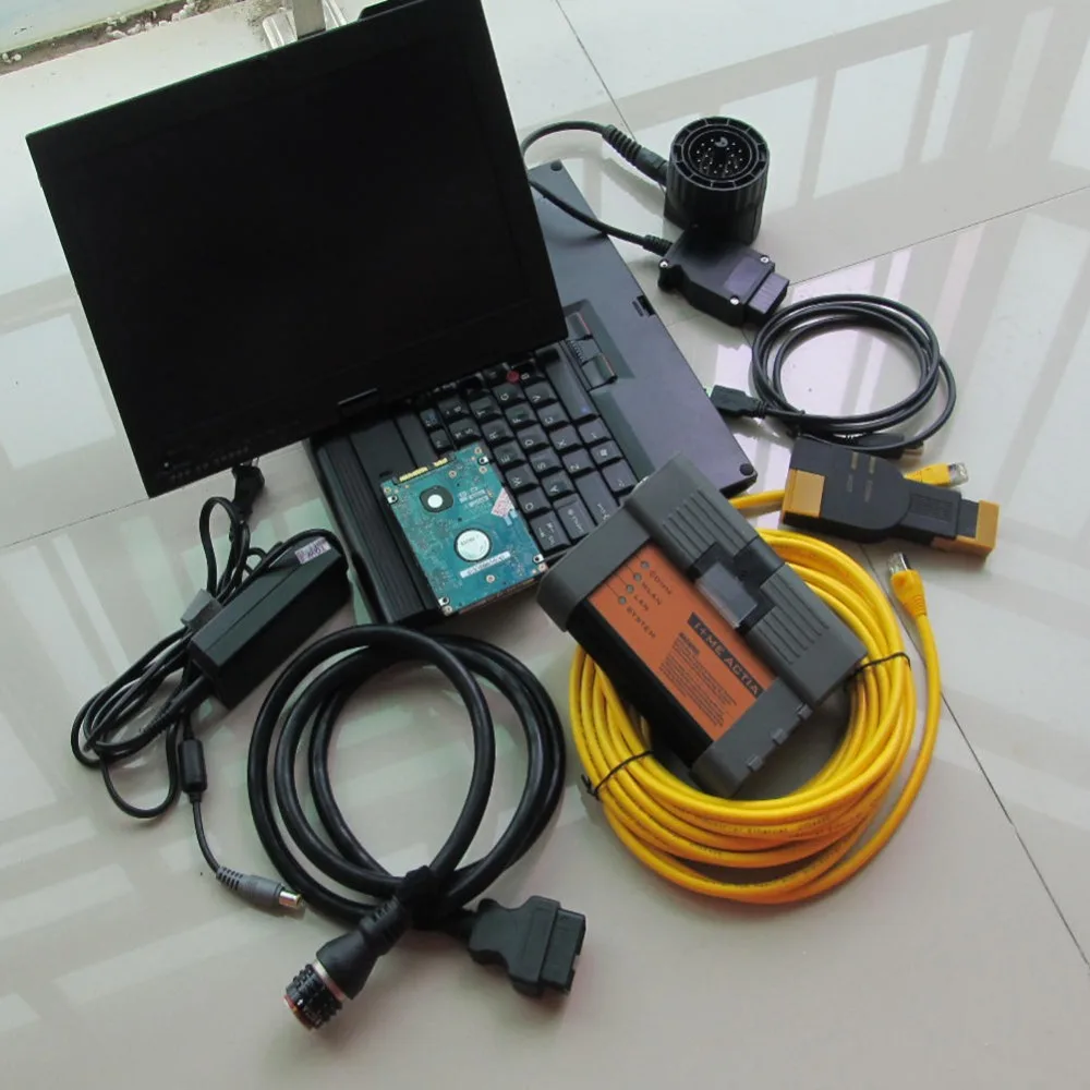 X200t ноутбук (сенсорный экран) + для bmw icom a2 b c инструмент диагностики и