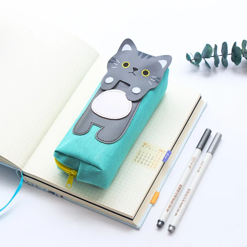 Чехол для карандашей сумка Kawaii Cats чехол Канцелярский школьный офисный поставка