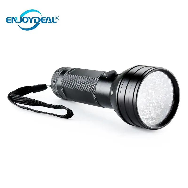 Ультрафиолетовый УФ светодиодный фонарик Яркость 51 Led лампочки 395 410nm Фонарь