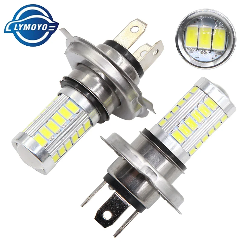 1 шт. автомобиль H8 H11 светодиодный 9005 hb3 9006 hb4 h4 h7 p13w H16 5630 33SMD Противотуманные фары дневного света лампы поворота парковочная лампа 12V
