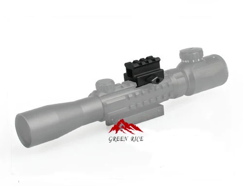 New Arrival Tactical 0.83&quot High Riser Mount With 3 slots For Hunting GR24-0091 | Спорт и развлечения
