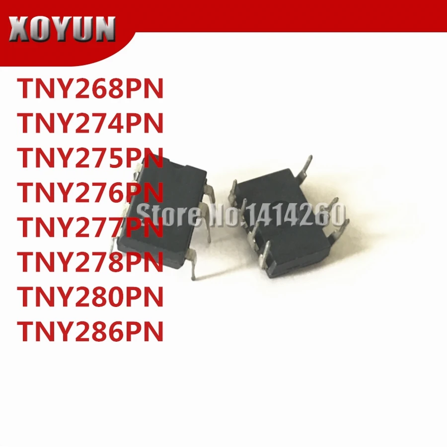 5 шт./лот TNY268PN TNY268P TNY274PN TNY275PN TNY276P TNY276PN TNY277PN TNY277P TNY278PN TNY280PN TNY286PN TNY286 DIP 7|Интегральные