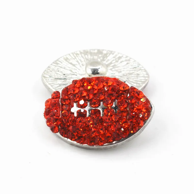 Горячая продажа 3 шт./лот кнопки с футбольной символикой горный хрусталь кристалл