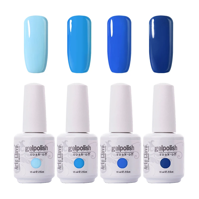 ZH03-15ml-4P Arte Clavo, новинка, 47 цветов, 15 м, УФ-гель для ногтей, не впитывается, Гель-лак для ногтей, лак для маникюра, основа для ногтей, блестящий Гель-лак - Цвет: ZH03-15ml-4P