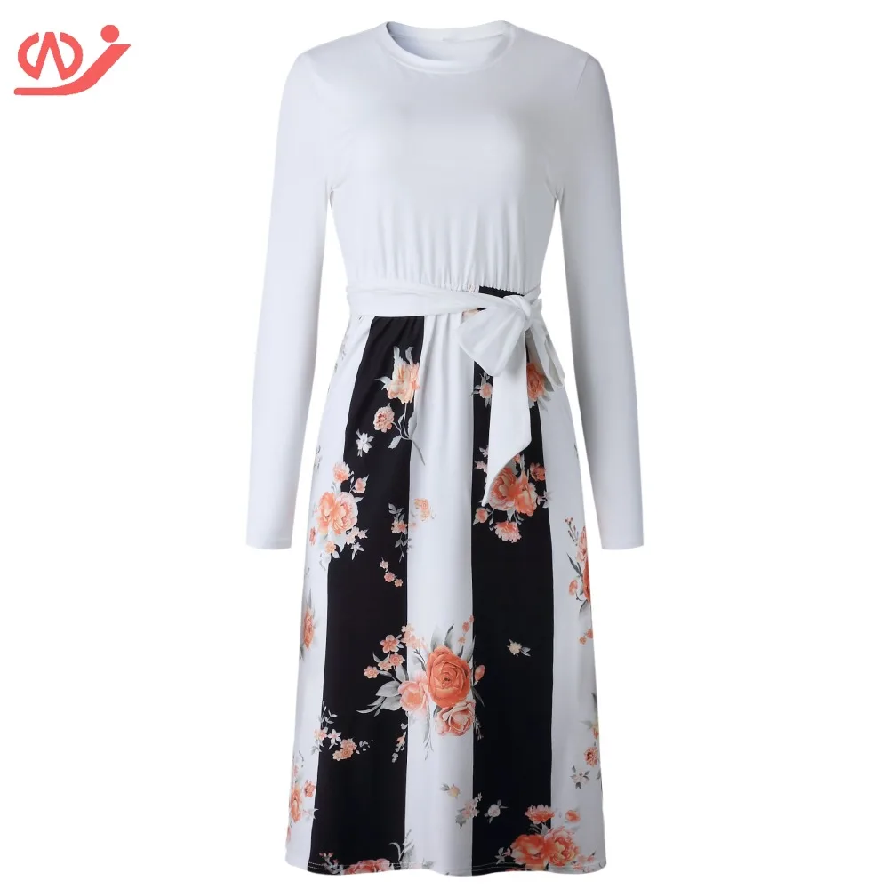 Модное платье с карманом и длинным рукавом элегантное женское vestidos Бандажное