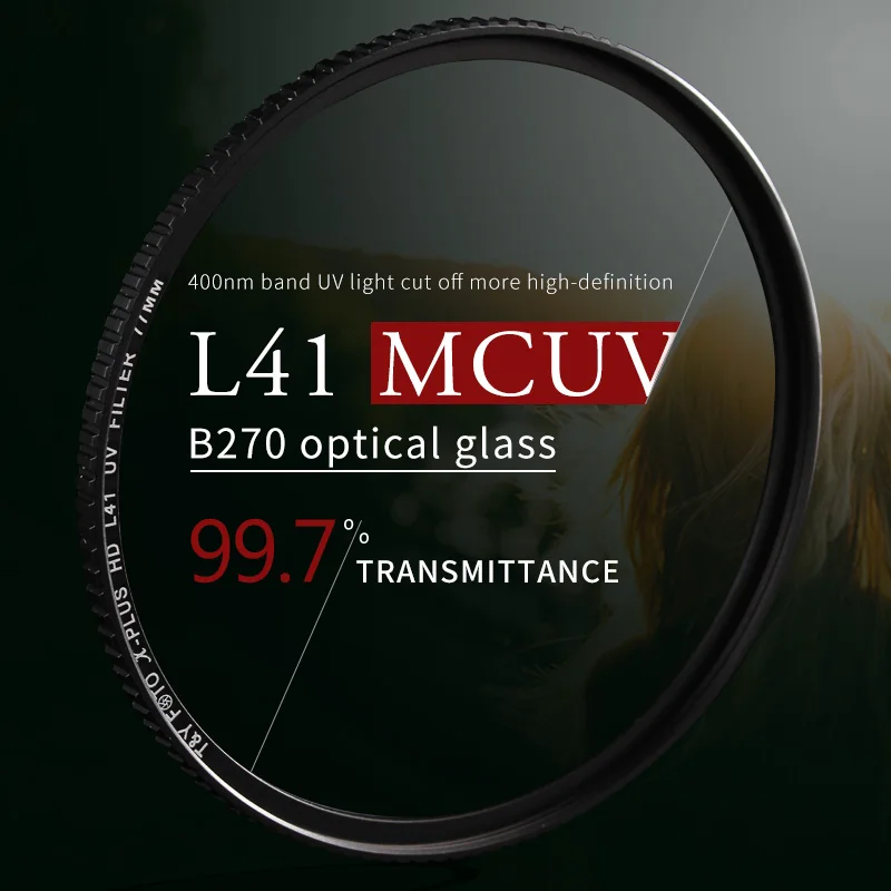 Защитная линза WTIANYA HD MC UV 52 55 58 62 67 72 77 82 95 105 мм высокий светильник для объектива