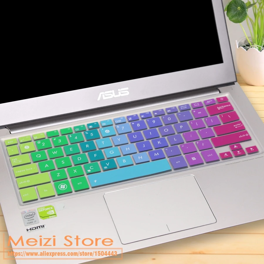 Защитная крышка для клавиатуры Asus 13 3 ноутбука ASUS Zenbook UX330CA UX330UA UX42 Q302LA Q302UA Q304UA Q324UA