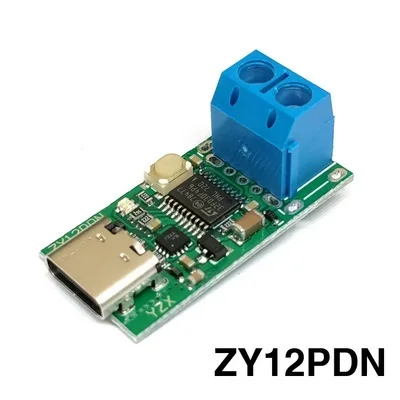 ZY12PDS тип-c PD к DC USB манок Быстрая зарядка триггер детектор - Цвет: 2