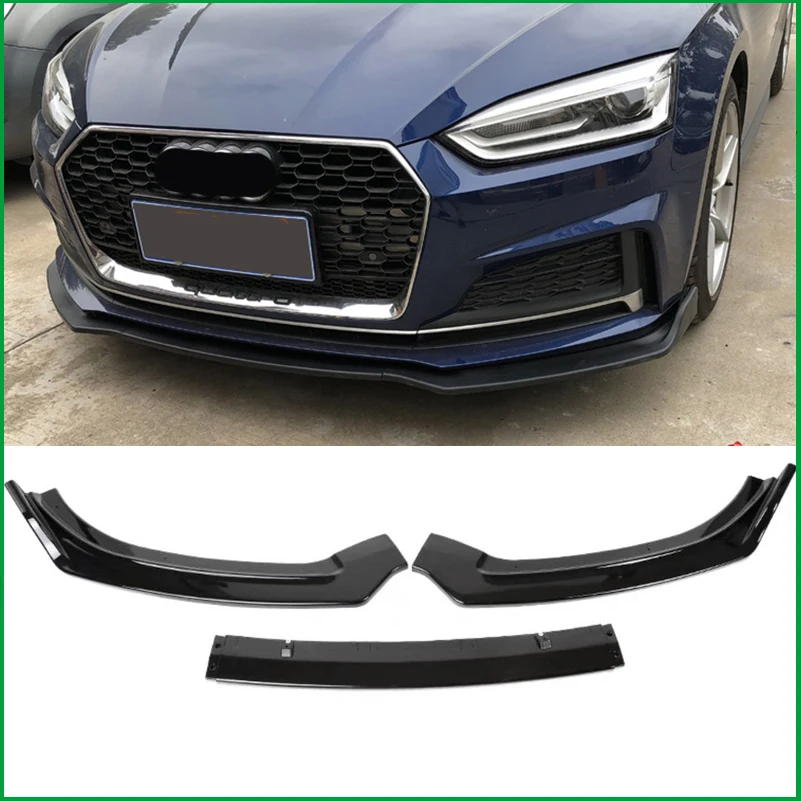Автомобильный Стайлинг для Audi A5 2017 2018 ABS передний бампер Нижняя решетка защитная