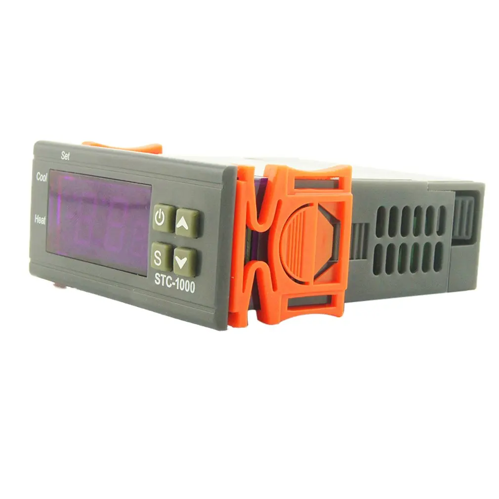 Практичный светодиодный цифровой Температура контроллер STC 1000 12V 24V 220V