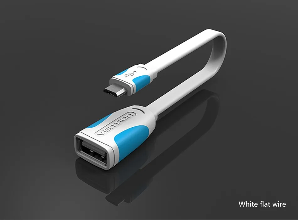 VENTION Micro USB OTG кабель адаптер для Xiaomi Redmi Note 5 Micro USB разъем для samsung S6 планшет Android USB2.0 OTG адаптер