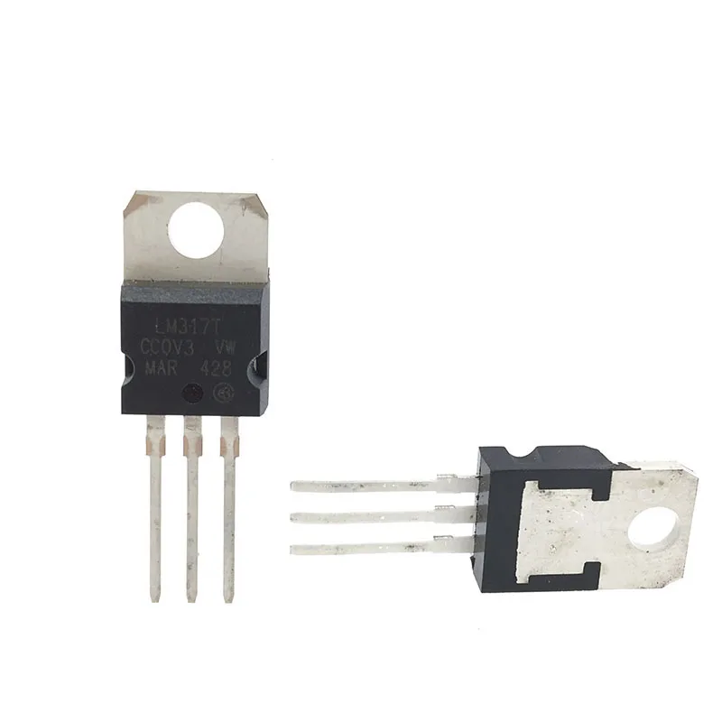 10 шт./лот IC LM317T LM317 TO 220 три терминала регулятор напряжения трубка понижающая