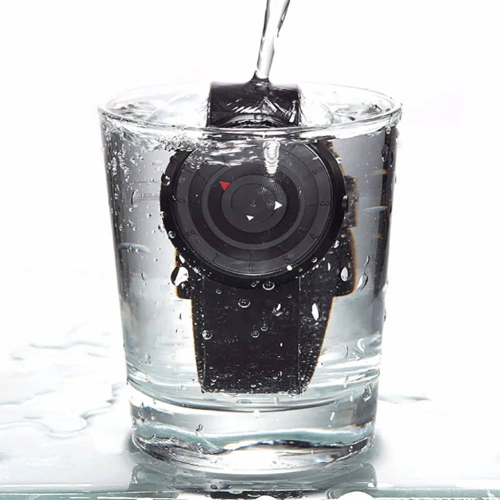 2016 Men's Gift Breack Watch Men Creative Black Fire Design Wristwatch Breathe Freely Strap Sports Casual Fashion Quartz Watches |