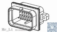 

6473418-1[SUPER SEAL 26POS CAP ASSY V AU]