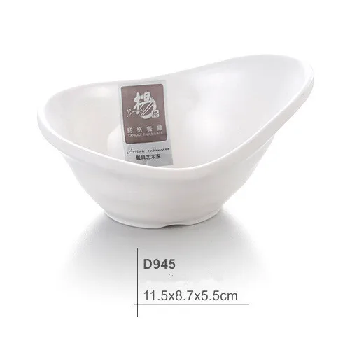 Меламиновая чаша посуда креативная белая Посуда Чаша для выпечки запеченный рис