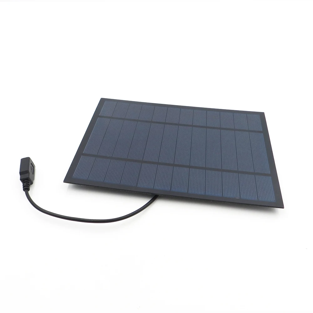 Зарядное устройство для солнечной панели 6 в Вт поликристаллический кабель