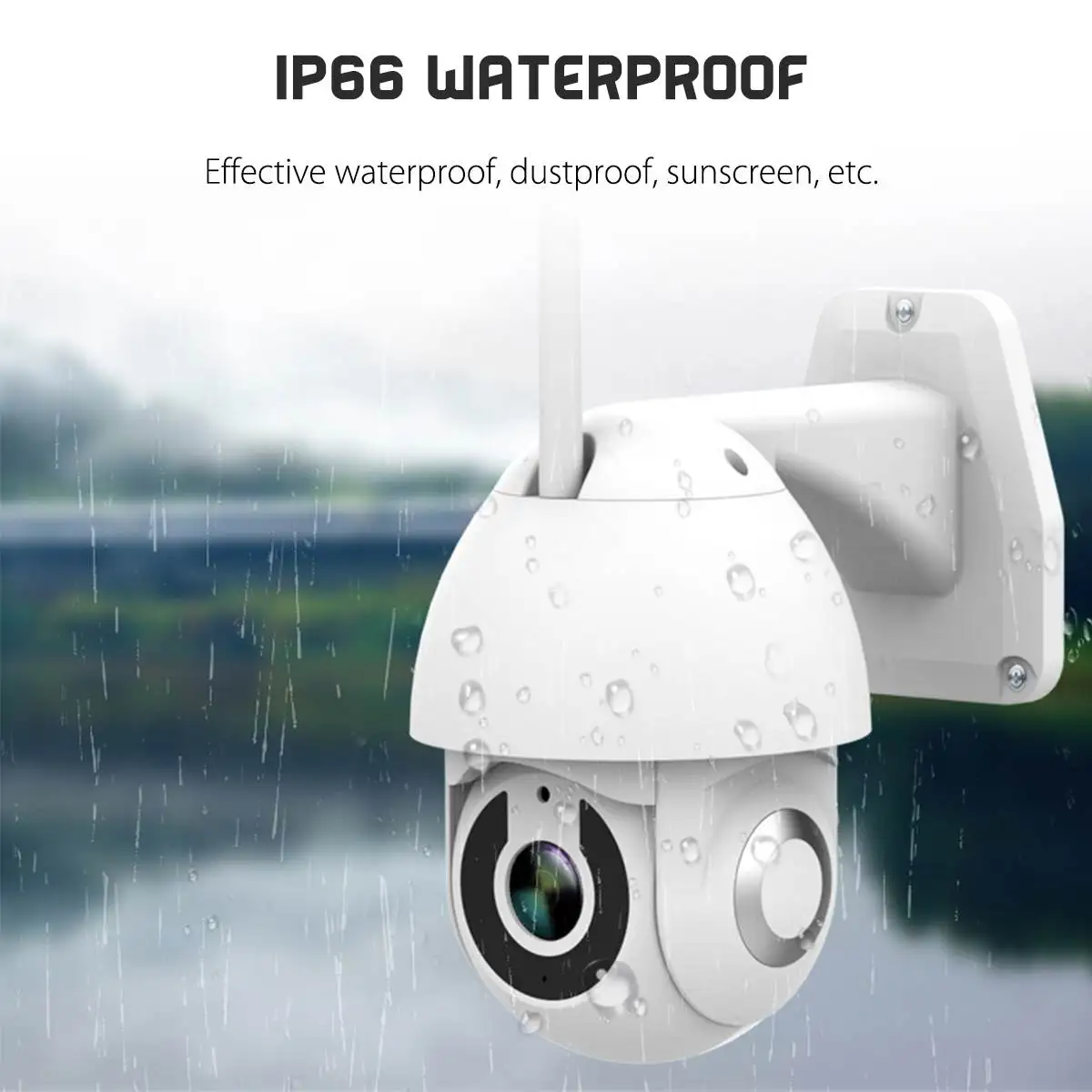 [Низкая цена] V380 IP66 умная IP камера 1080P PTZ наружная Поддержка Onvif TF карта Облачное хранилище скорость купольный монитор система безопасности