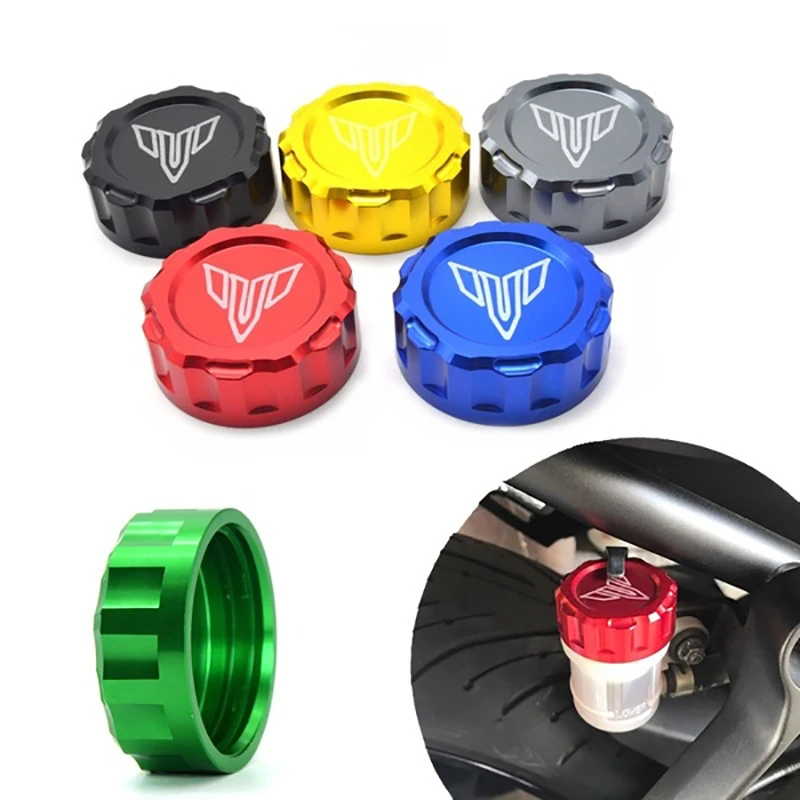 Для Yamaha 13 16 MT07 MT 07 MT09 09 FZ09 CNC алюминиевая крышка резервуара Задняя Тормозная