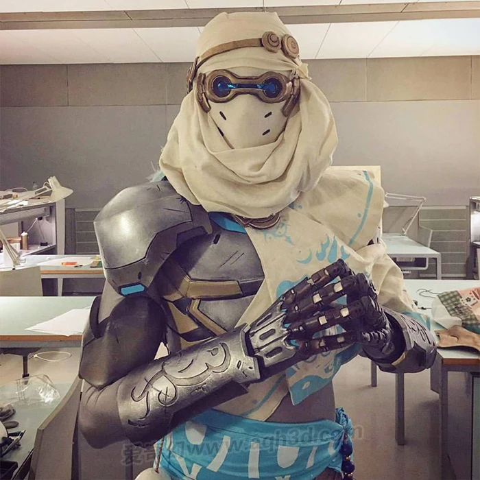 Genji Beduin для просмотра броней Бесплатная обрезка 1:1 изготовленная по