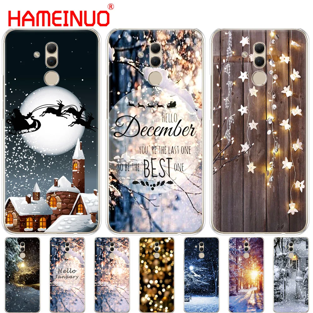 HAMEINUO пейзаж Зимний Легкий Снежный чехол для телефона Huawei NOVA 3 3i mate 20 pro honor 8x max note 10 |