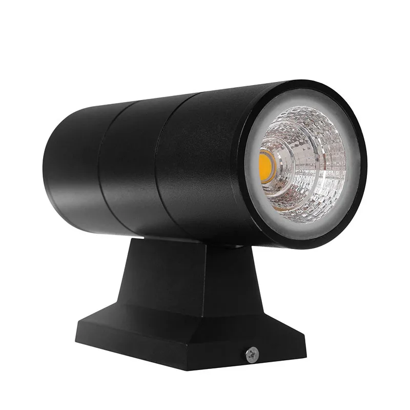 Оптовая продажа современный настенный светильник с двумя головками цилиндр COB 30