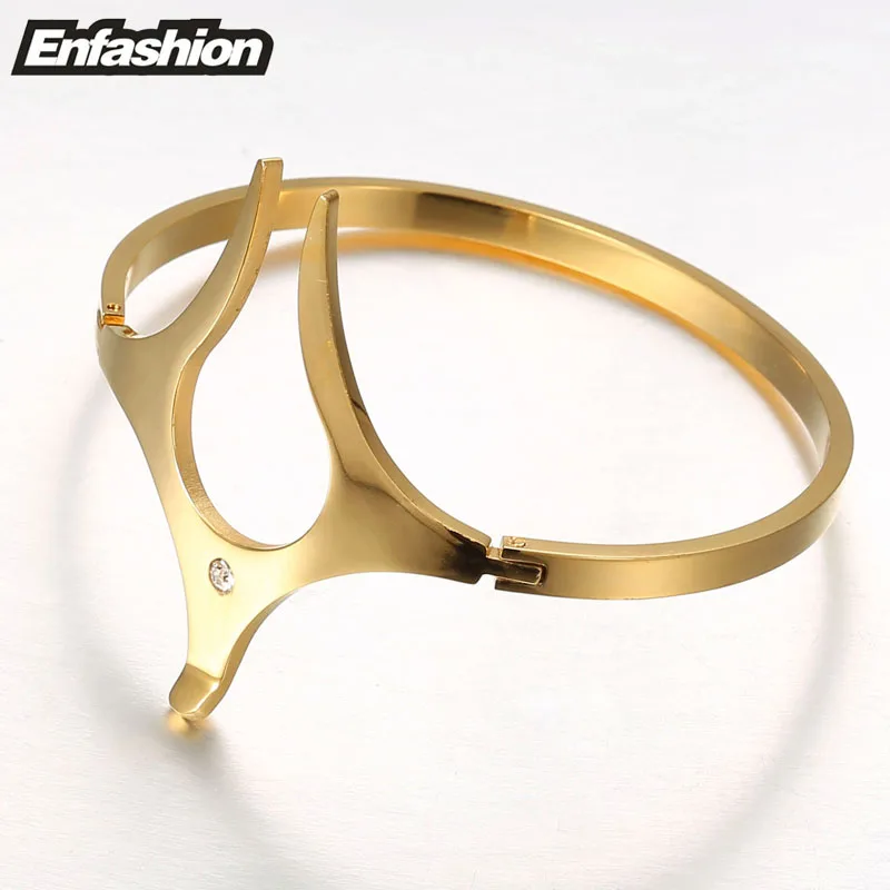 Браслет Enfashion Anubis манжета золотой браслет из нержавеющей стали для женских браслетов|bangle snake|bracelet filebangles kids |