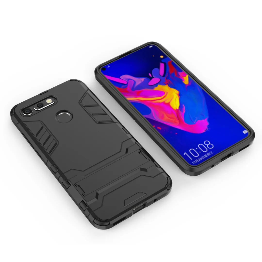 Чехол-подставка для Huawei Honor View 20 V20 бронированный противоударный чехол в 8X 9X 8S 9A 10i