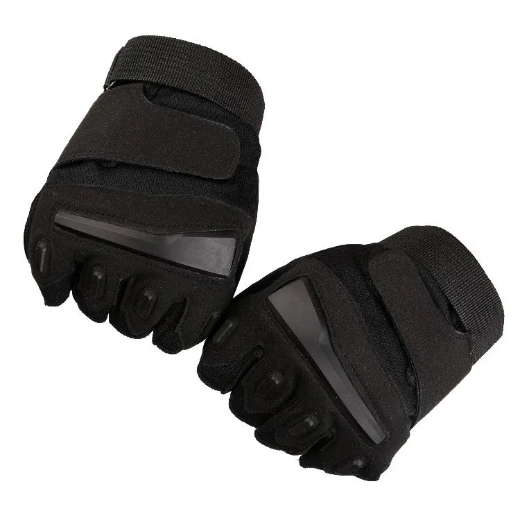 Outdoor riding half finger fitness gloves non-slip army fan sports sunscreen tactical | Аксессуары для одежды