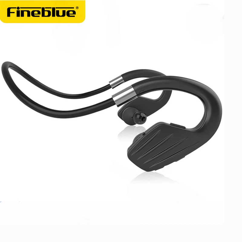 FINEBLUE M1Bluetooth наушники беспроводной спортивный бег шейным стерео с микрофоном