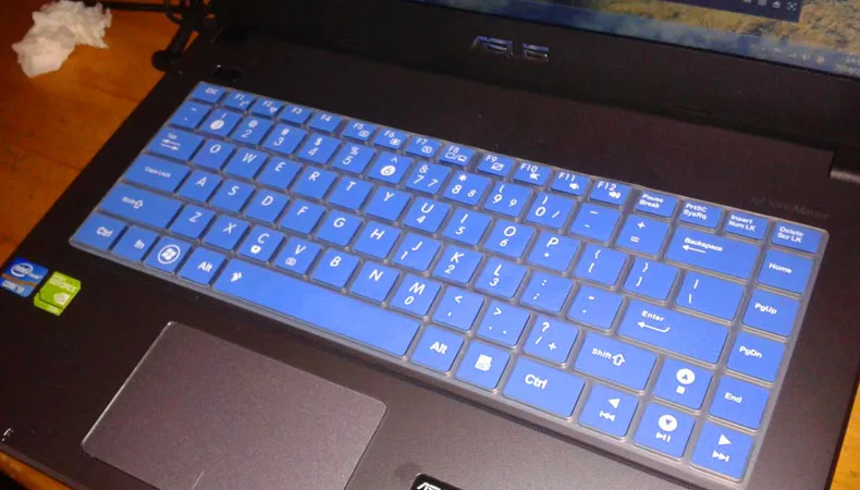 

Silicone Keyboard Skin Cover Protector For Asus A45v y481c w40c a401 W419L K455L A455L A455L D4210 K43t