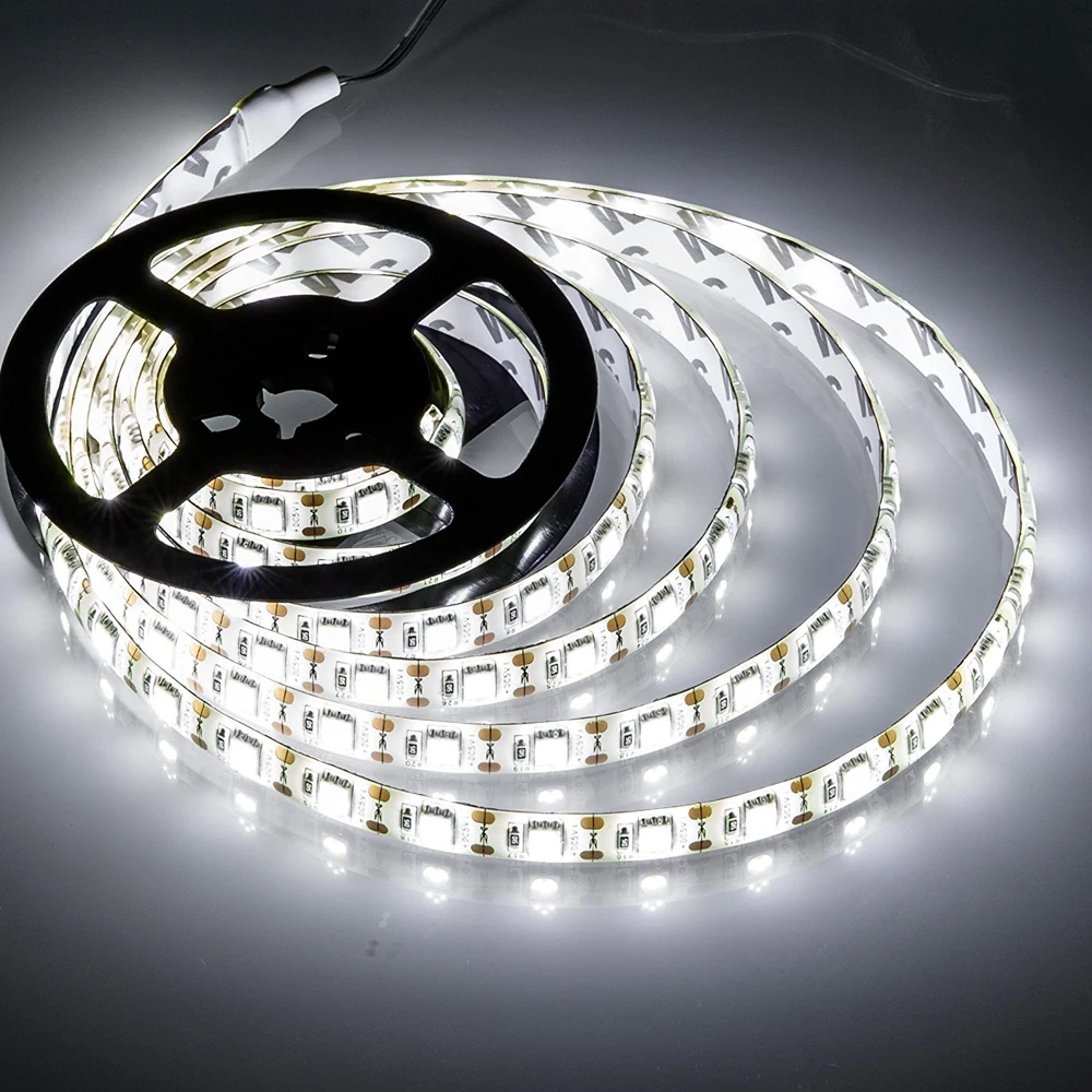 Светодиодная лента 5050 SMD 24 В 10 м 60 светодиодов/м светильник с гибкой лентой IP65