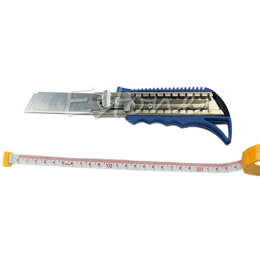 

2Pcs New Utility Stainless Steel Slide Snap Off Cutter Blade Retractable school stationery office supply W15