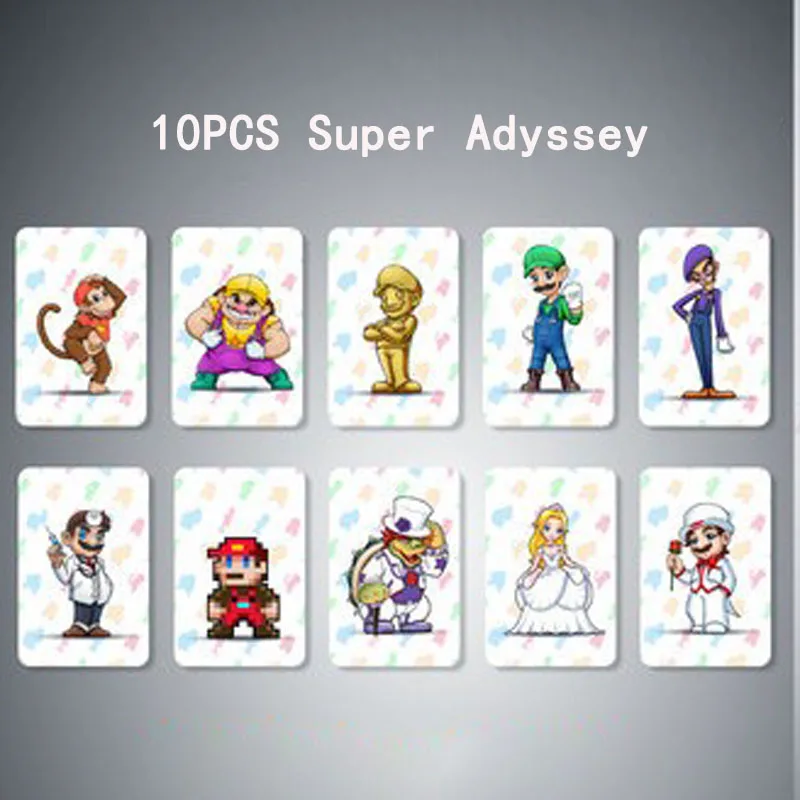 Лиловый Mario Kart 8 Deluxe Breathe для Wild zelda игровая карта Zelda nfc Amiibo Super Smash Bros Link Switch NFC Card - Цвет: Лиловый