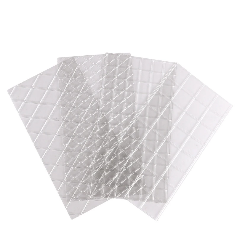 4 PCS/Set DIY Cake Plastic Transparent Texture Lattic Roll Rattan Mat Border Decorating Tools Mold Fondant Molds | Дом и сад