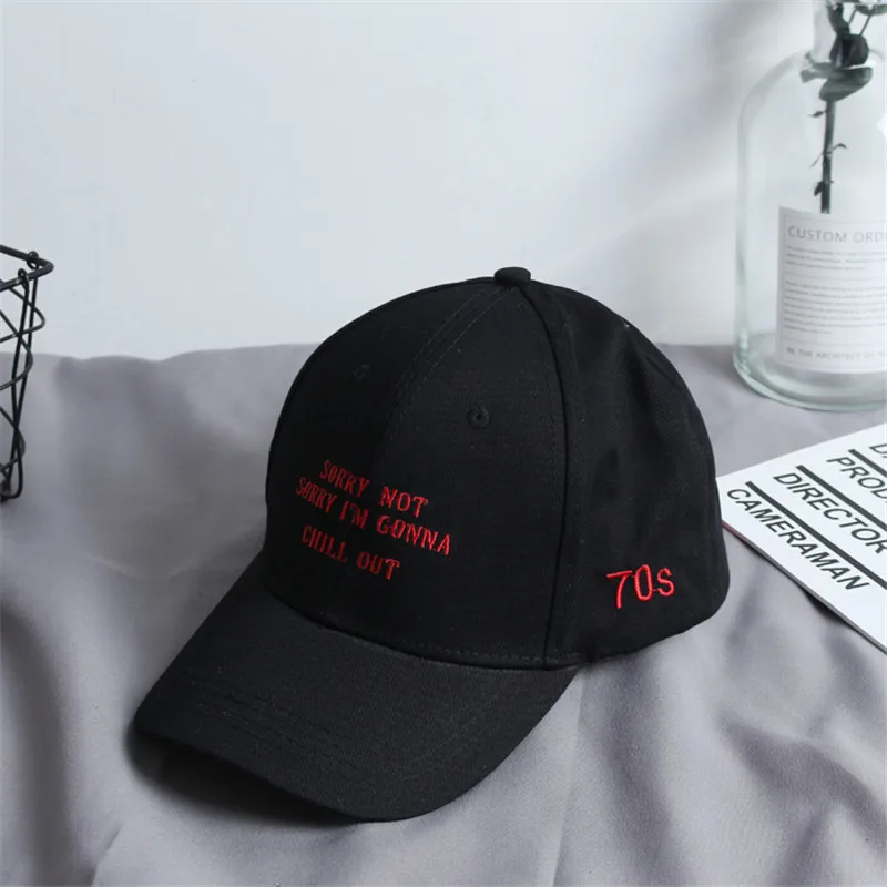 

NEW fashional 2019 novelty style letter embroidery Hats adjustable Baseball cap unipue style unisex