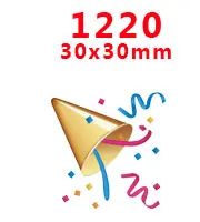 PR1220 Новое прибытие 30 шт./лот смолы flatback для волос луки закуски плоское украшение из смолы ремесла для DIY украшения телефона PR136 - Цвет: PR1220