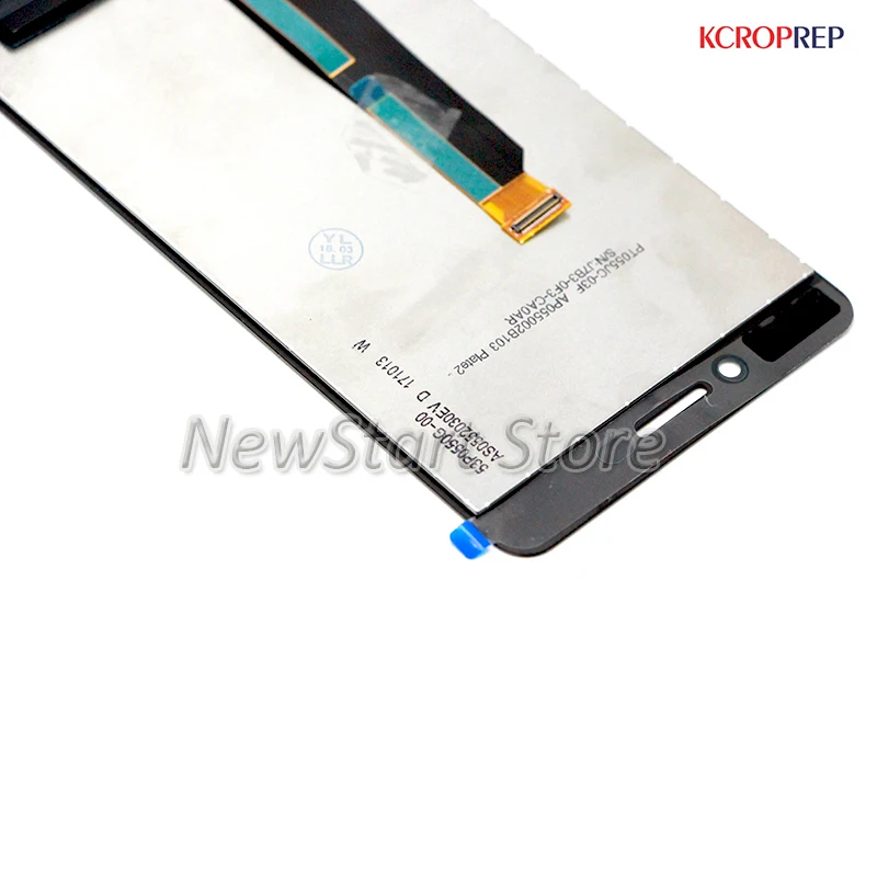 Без рамки для Nokia 6 II TA-1045 TA-1050 ЖК-дисплей кодирующий преобразователь сенсорного экрана в сборе 5," для Nokia 6 2th TA-1045 lcd