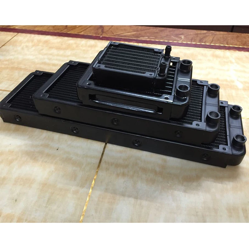 Алюминиевый радиатор для компьютера водяного охлаждения охладитель воды трубы