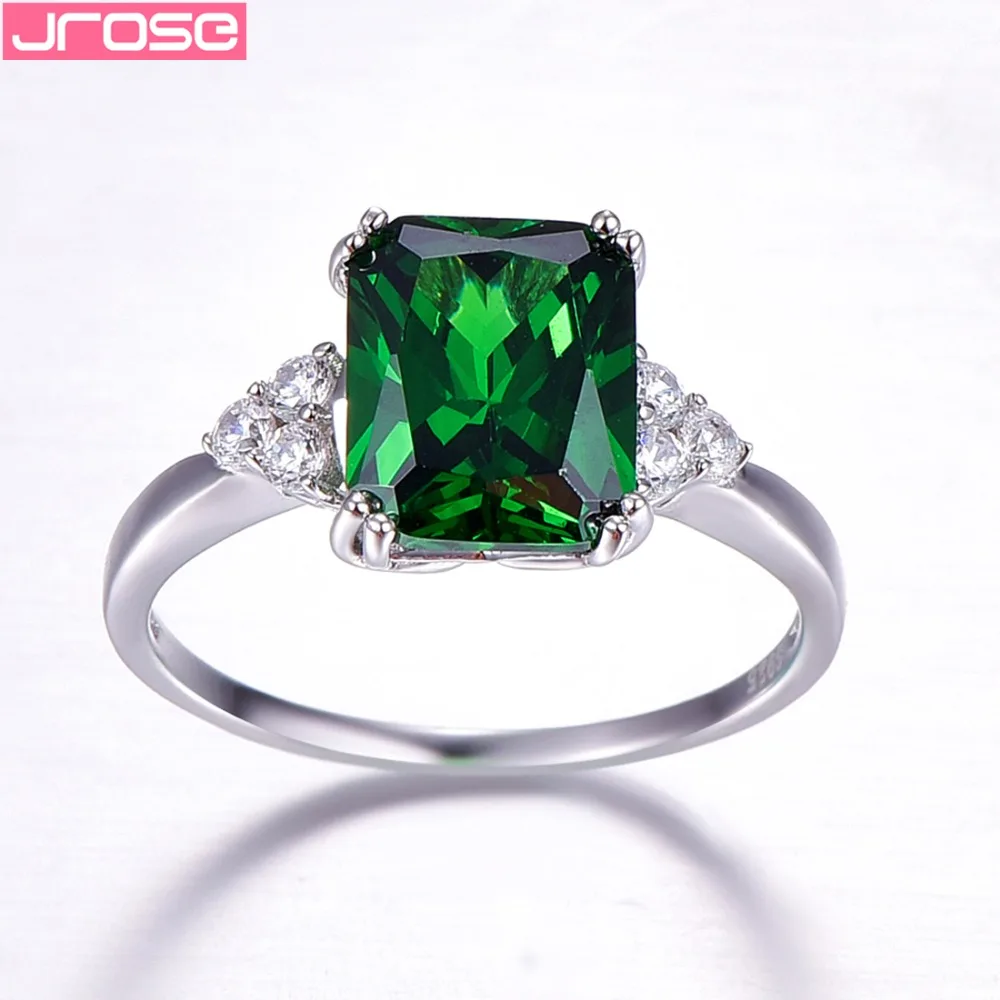Jrose Purple Jewelery Ladies Engagement Wedding Anniversary 5.25ct White CZ Romantic Real 100% 925 Sterling Silver Rings Selling | Украшения