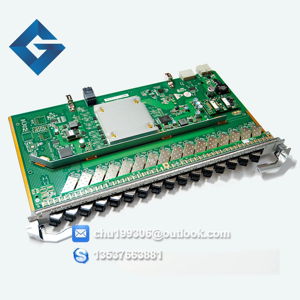 Оригинальный HUAWEI GPHF 16 портов GPON плата с шт. класса C + SFP модуль для 10GE MA5800 OLT|sfp