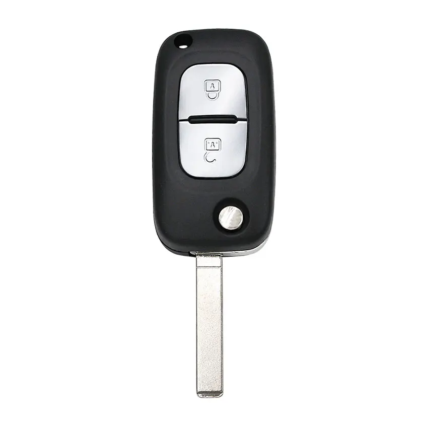2 кнопки дистанционного брелока 434 МГц PCF7961M 4A чип для Renault Symbol Megane 3 Captur Kadjar 2013- VA2 uncut blade
