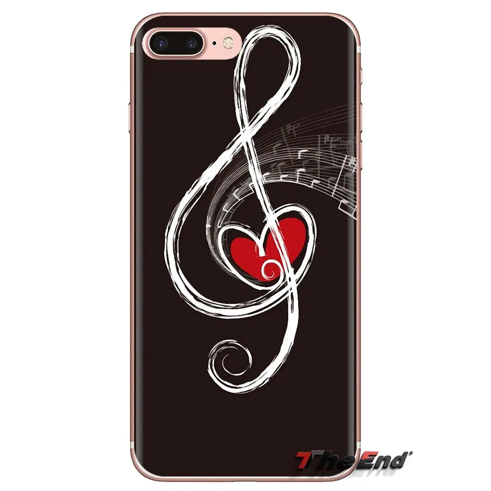 Музыкальные ноты скрипки классическая музыка для huawei G7 G8 P7 P8 P9 P10 P20 P30 Lite Mini Pro P Smart