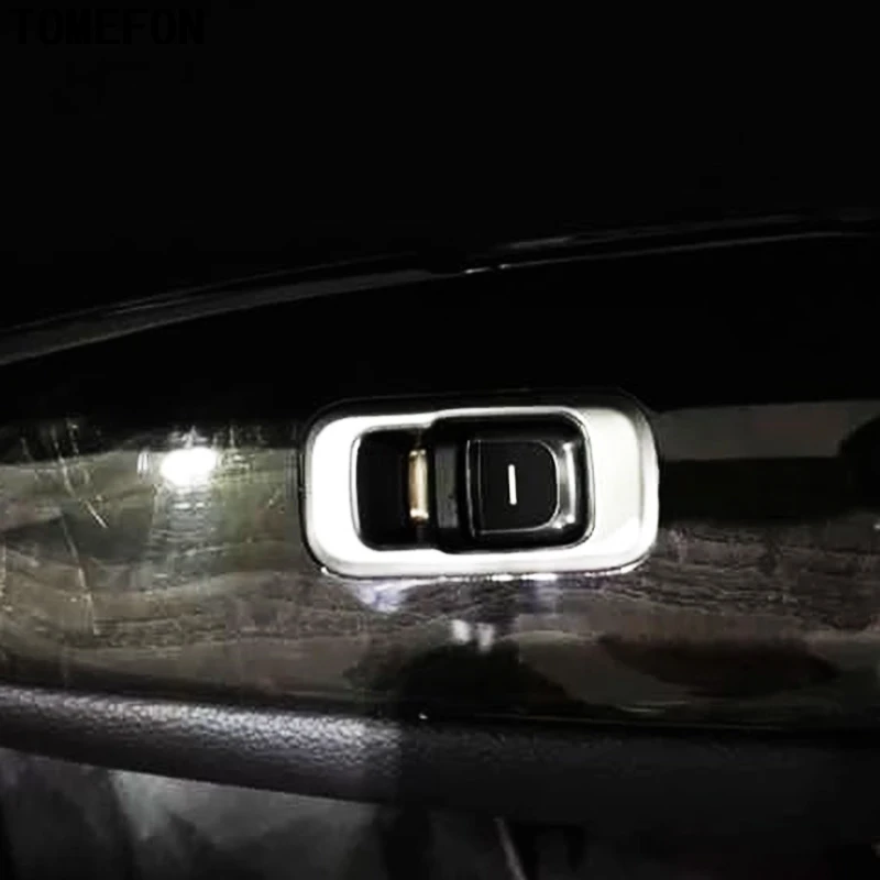 4 шт./компл. для Kia Optima K5 2016 2017 внутренняя дверь окно Задняя отделка декоративная